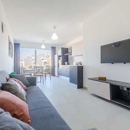 Spacious Brand New Apartment Hc Balcony 3 Bdr 2 Bth Bugibba San Pawl il-Baħar Extérieur photo