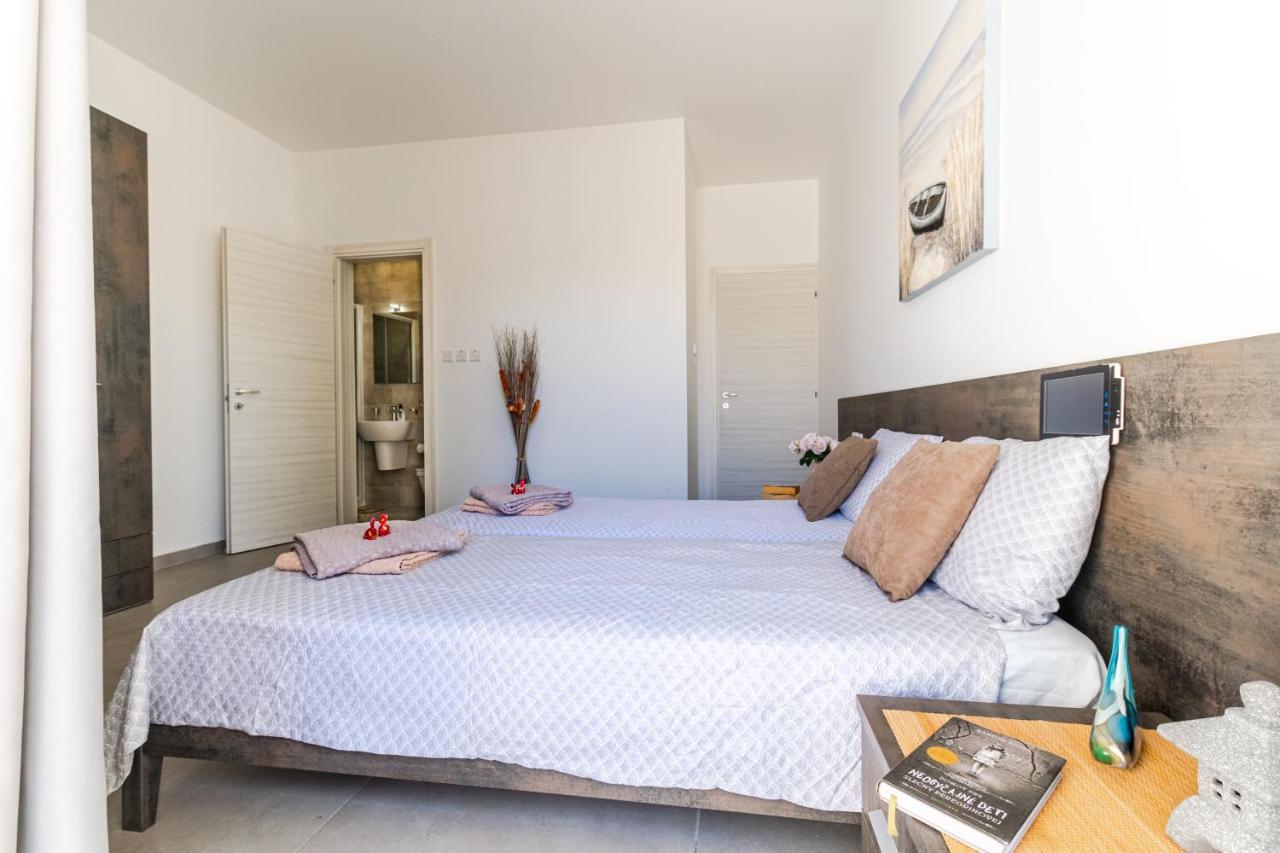 Spacious Brand New Apartment Hc Balcony 3 Bdr 2 Bth Bugibba San Pawl il-Baħar Extérieur photo