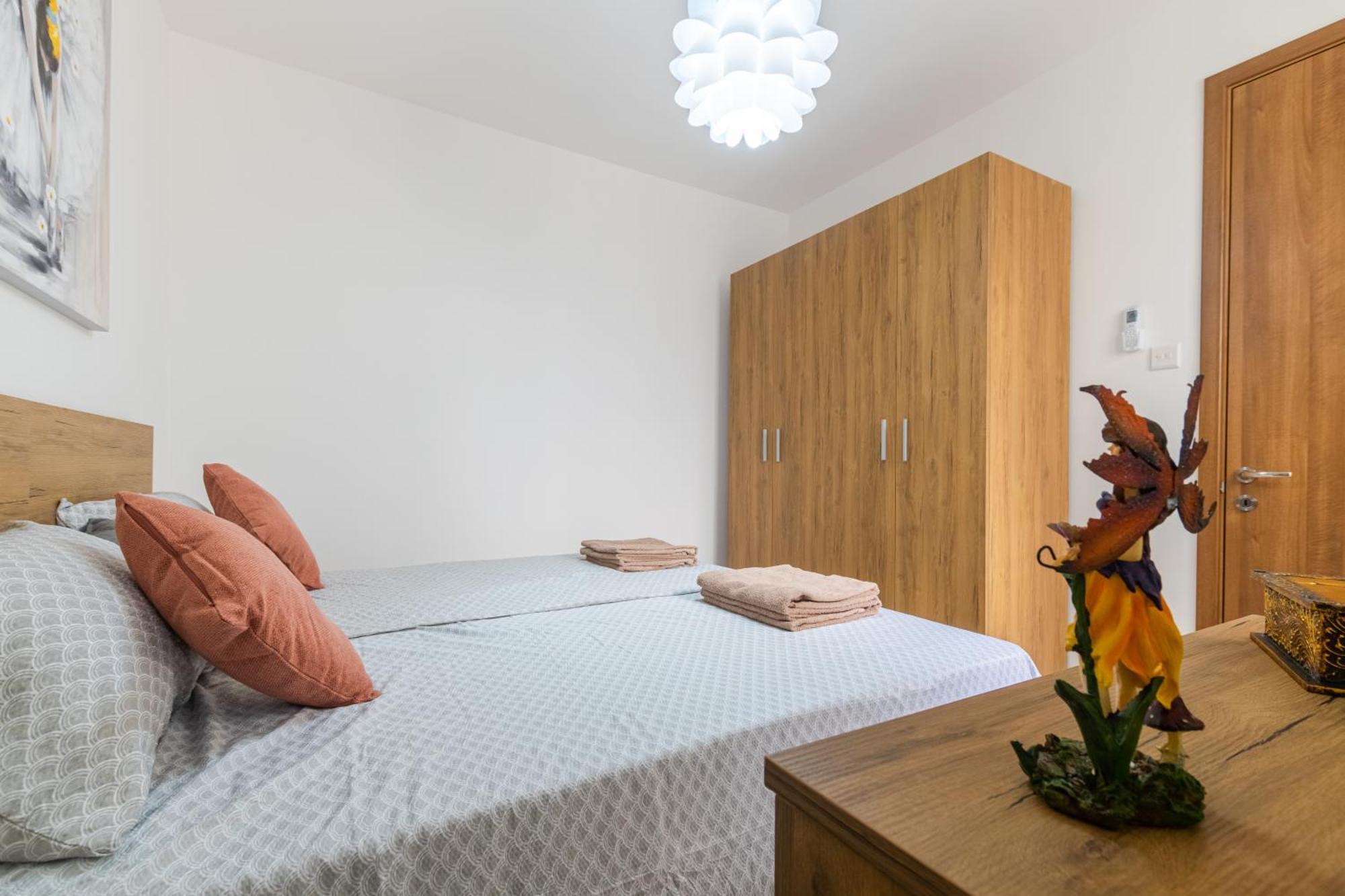 Spacious Brand New Apartment Hc Balcony 3 Bdr 2 Bth Bugibba San Pawl il-Baħar Extérieur photo