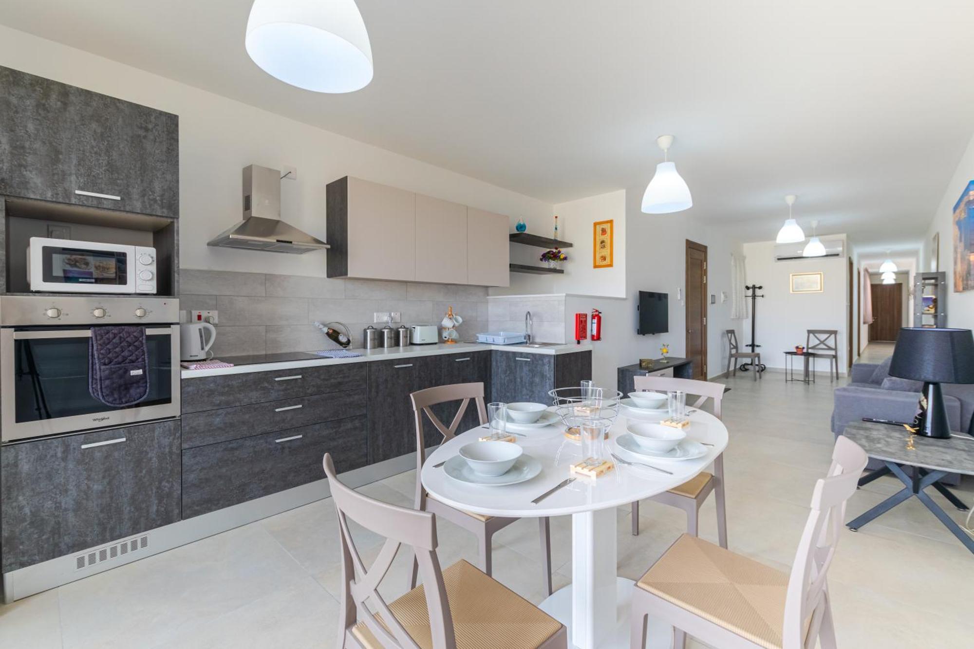 Spacious Brand New Apartment Hc Balcony 3 Bdr 2 Bth Bugibba San Pawl il-Baħar Extérieur photo